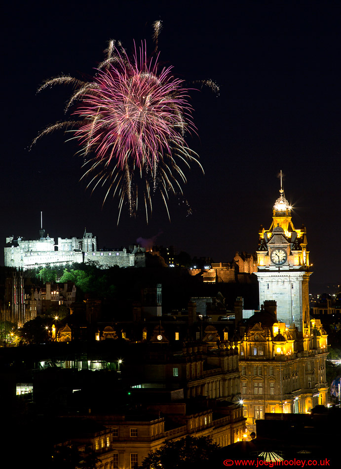 Edinburgh Military Tattoo Fireworks