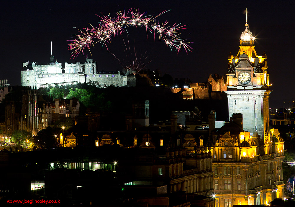 Edinburgh Military Tattoo Fireworks