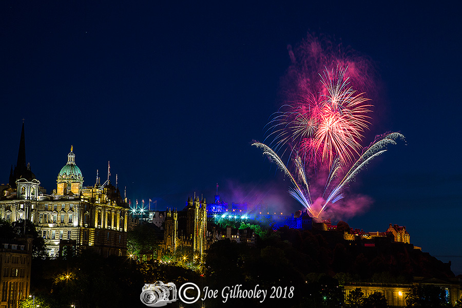 Edinburgh Military Tattoo Fireworks