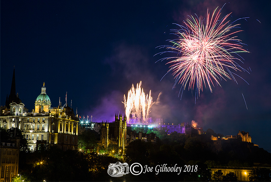 Edinburgh Military Tattoo Fireworks