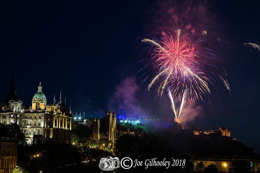 Edinburgh Military Tattoo Fireworks