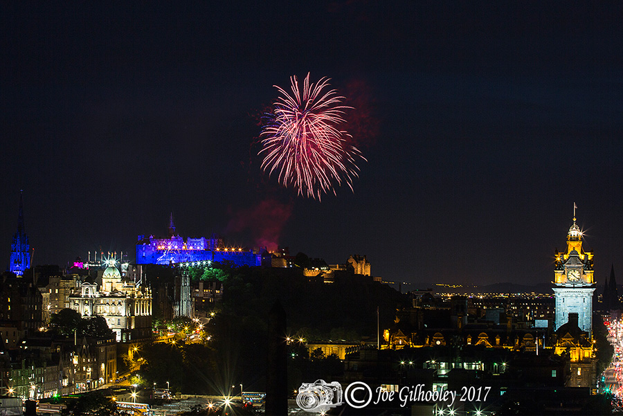 Edinburgh Military Tattoo Fireworks