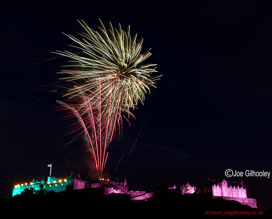 Edinburgh Military Tattoo Fireworks