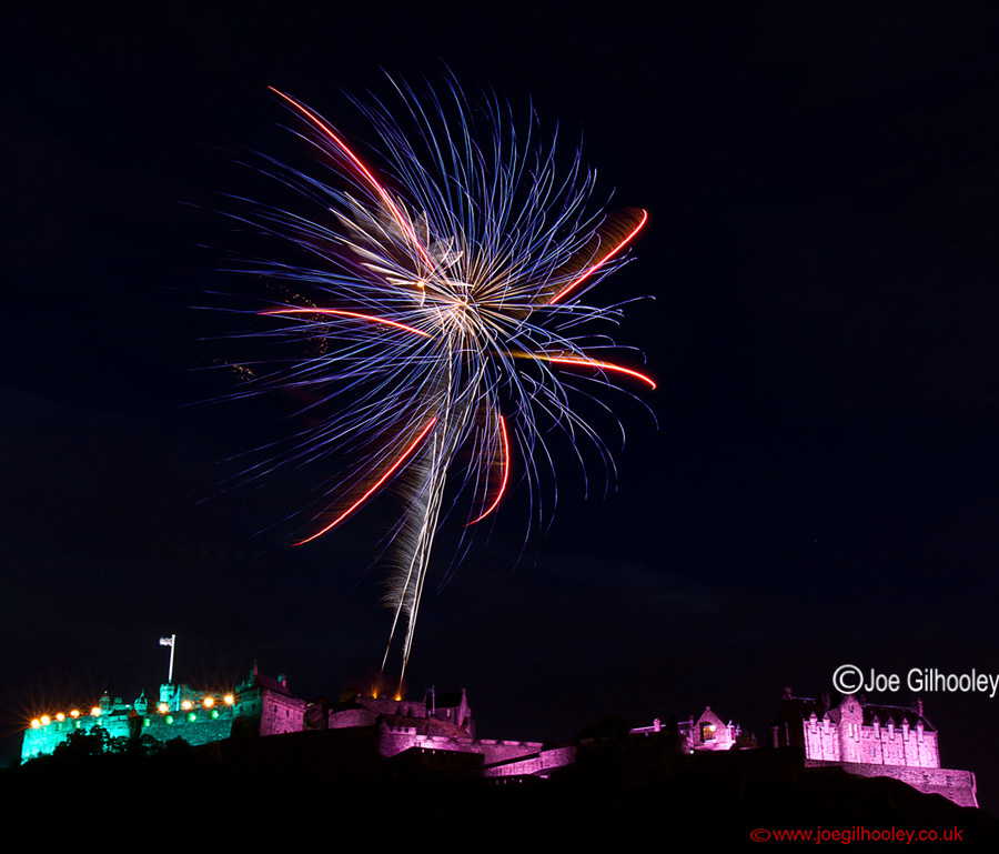 Edinburgh Military Tattoo Fireworks