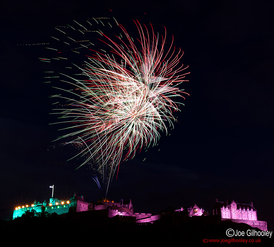 Edinburgh Military Tattoo Fireworks