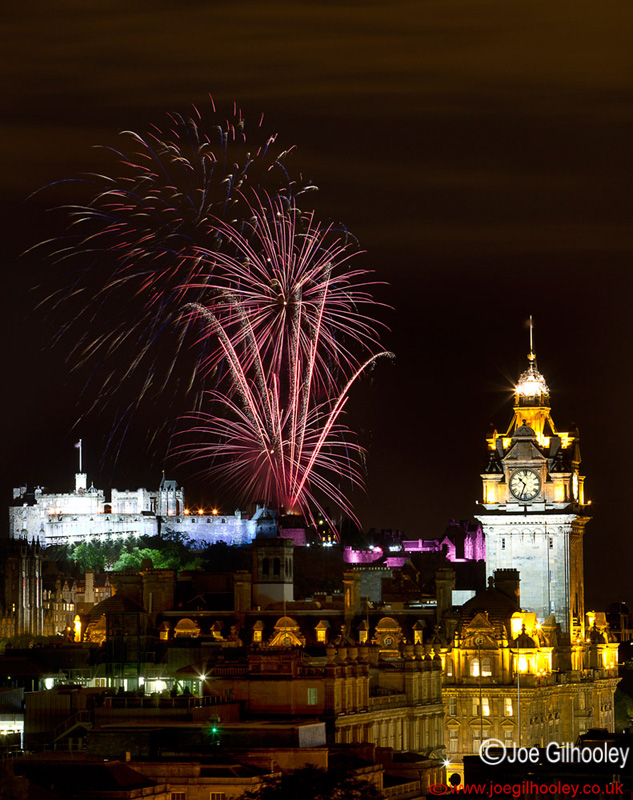 Edinburgh Military Tattoo Fireworks