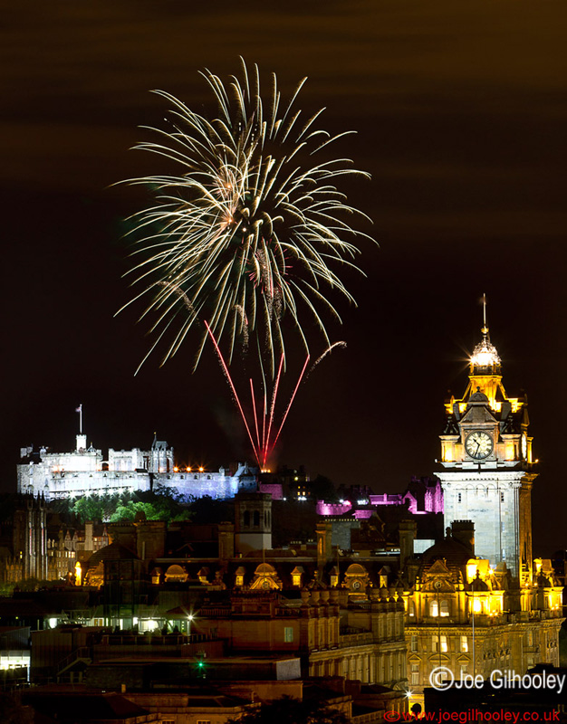 Edinburgh Military Tattoo Fireworks
