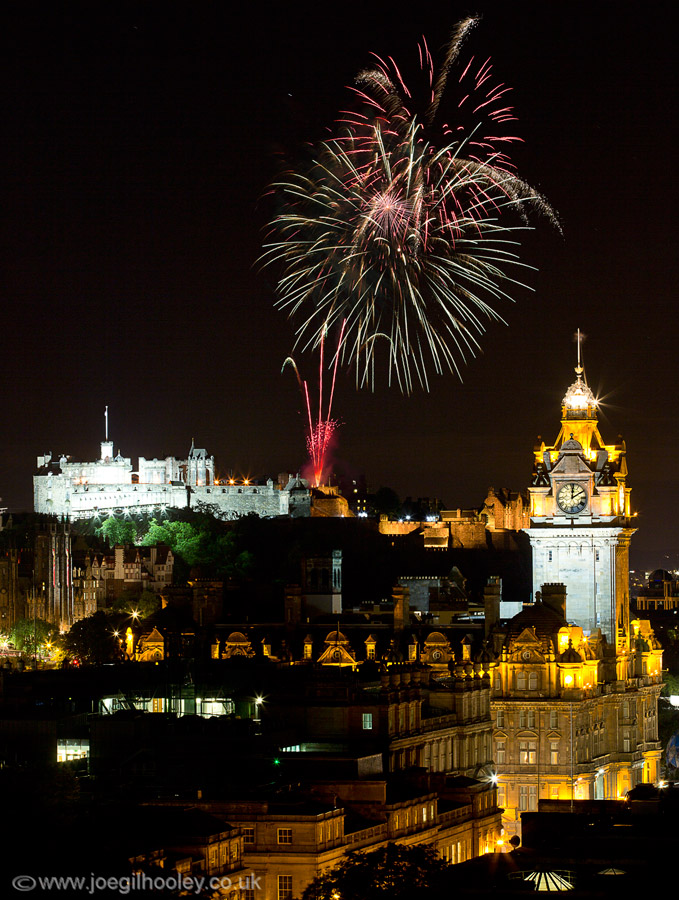 Edinburgh Military Tattoo Fireworks