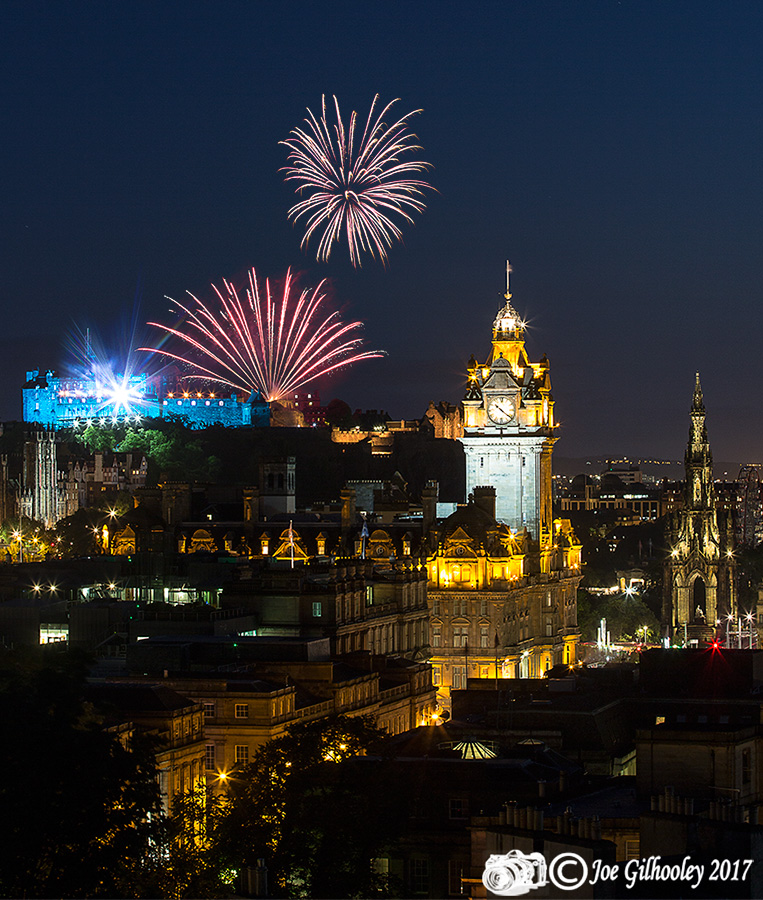 Edinburgh Military Tattoo Fireworks