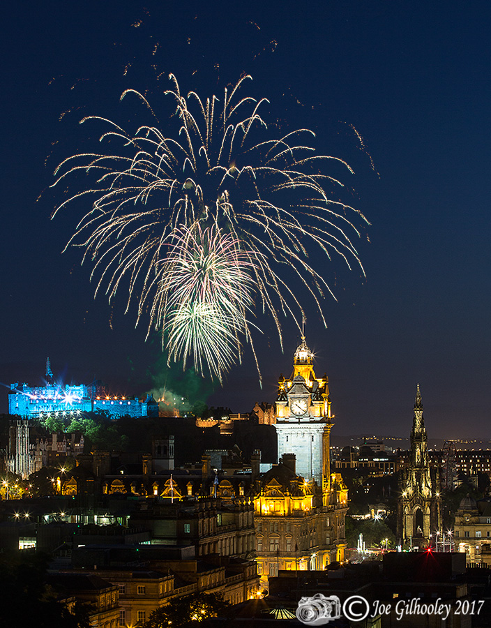 Edinburgh Military Tattoo Fireworks