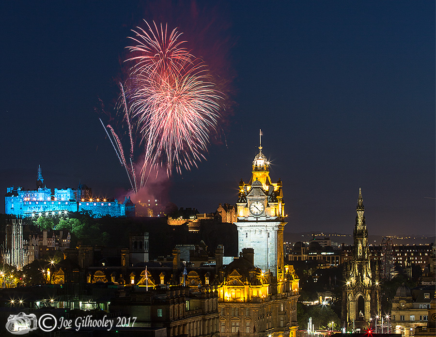 Edinburgh Military Tattoo Fireworks
