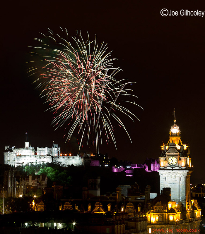Edinburgh Military Tattoo Fireworks