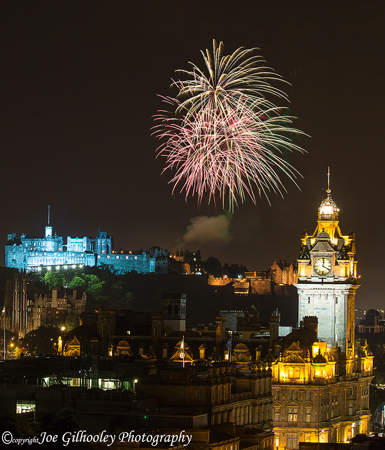 Edinburgh Military Tattoo Fireworks 