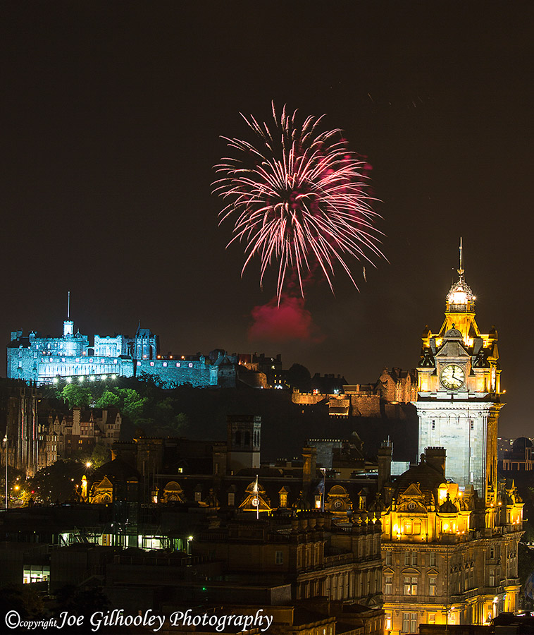 Edinburgh Military Tattoo Fireworks 