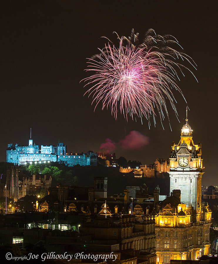 Edinburgh Military Tattoo Fireworks 