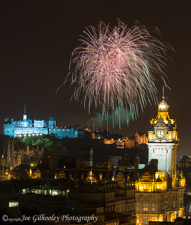 Edinburgh Military Tattoo Fireworks 