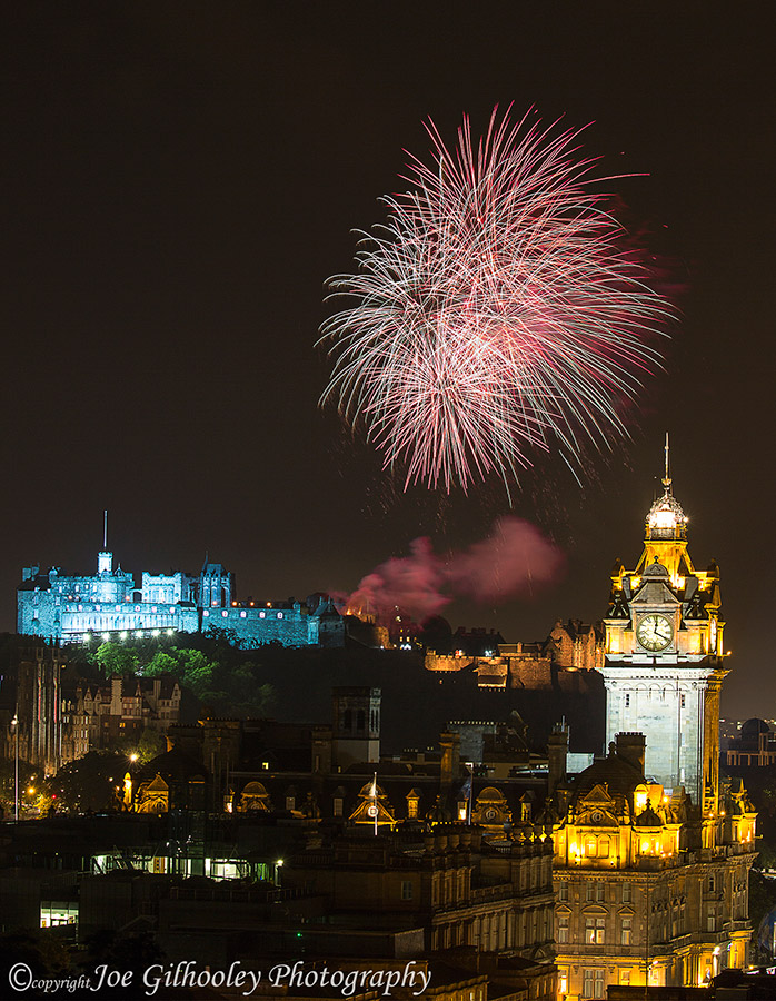 Edinburgh Military Tattoo Fireworks 