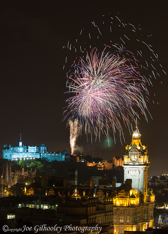 Edinburgh Military Tattoo Fireworks 