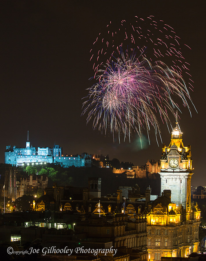 Edinburgh Military Tattoo Fireworks 