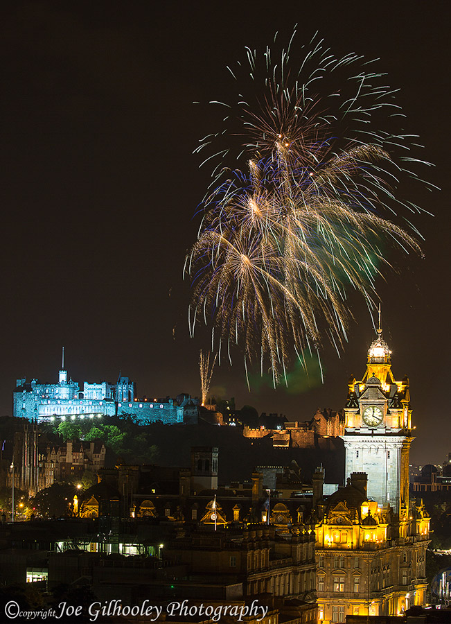 Edinburgh Military Tattoo Fireworks 