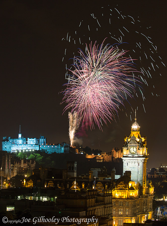 Edinburgh Military Tattoo Fireworks 