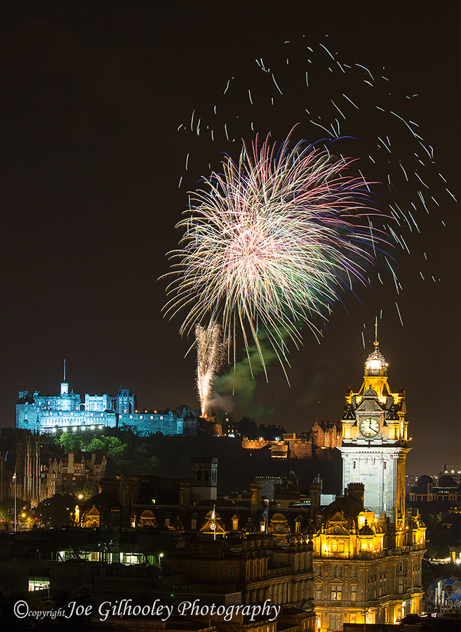 Edinburgh Military Tattoo Fireworks 
