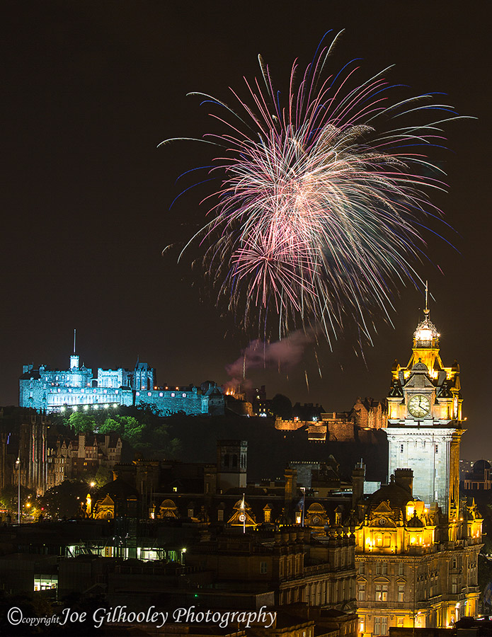 Edinburgh Military Tattoo Fireworks 