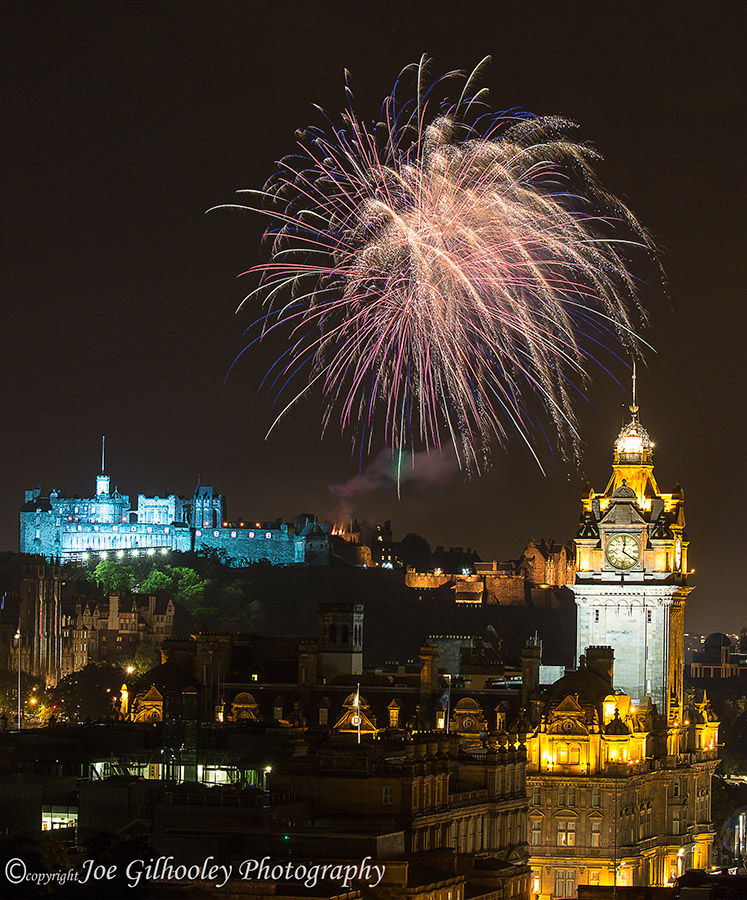 Edinburgh Military Tattoo Fireworks 