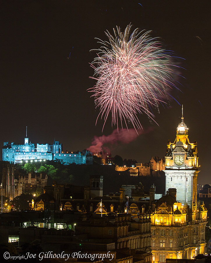 Edinburgh Military Tattoo Fireworks 