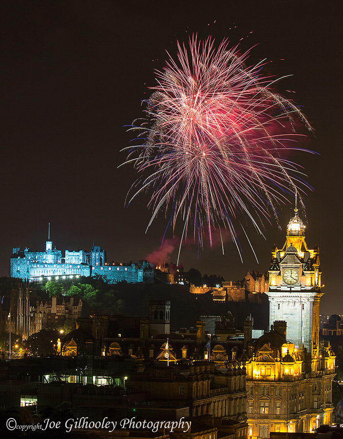 Edinburgh Military Tattoo Fireworks 