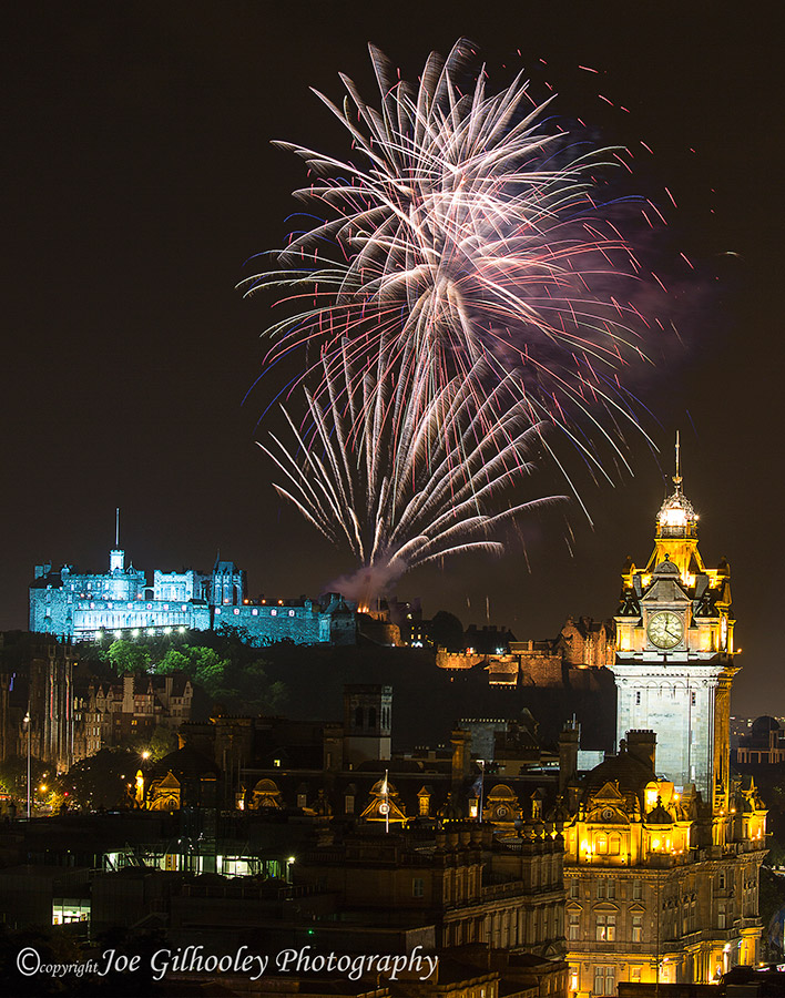 Edinburgh Military Tattoo Fireworks 