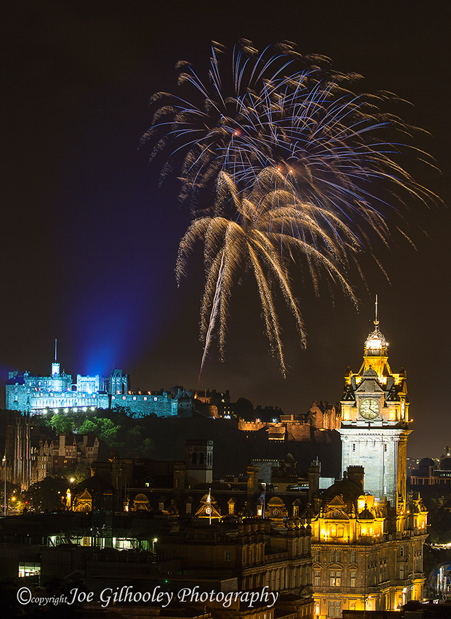 Edinburgh Military Tattoo Fireworks 