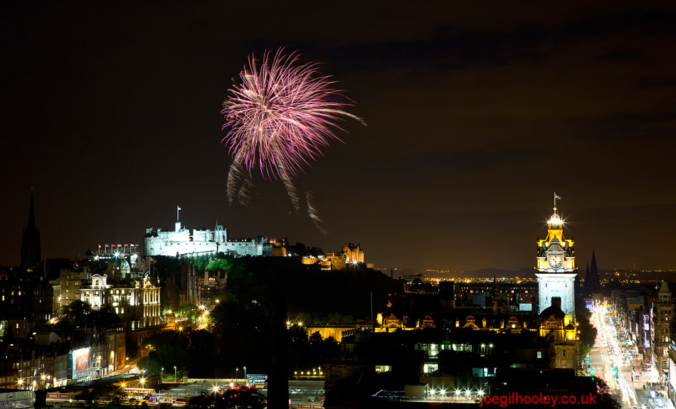 Edinburgh Military Tattoo Fireworks