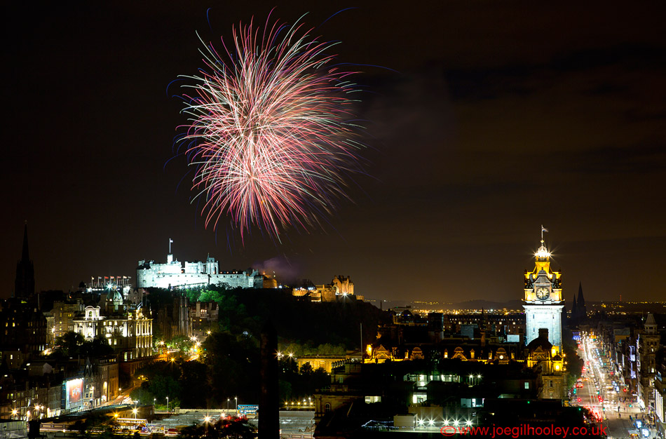 Edinburgh Military Tattoo Fireworks