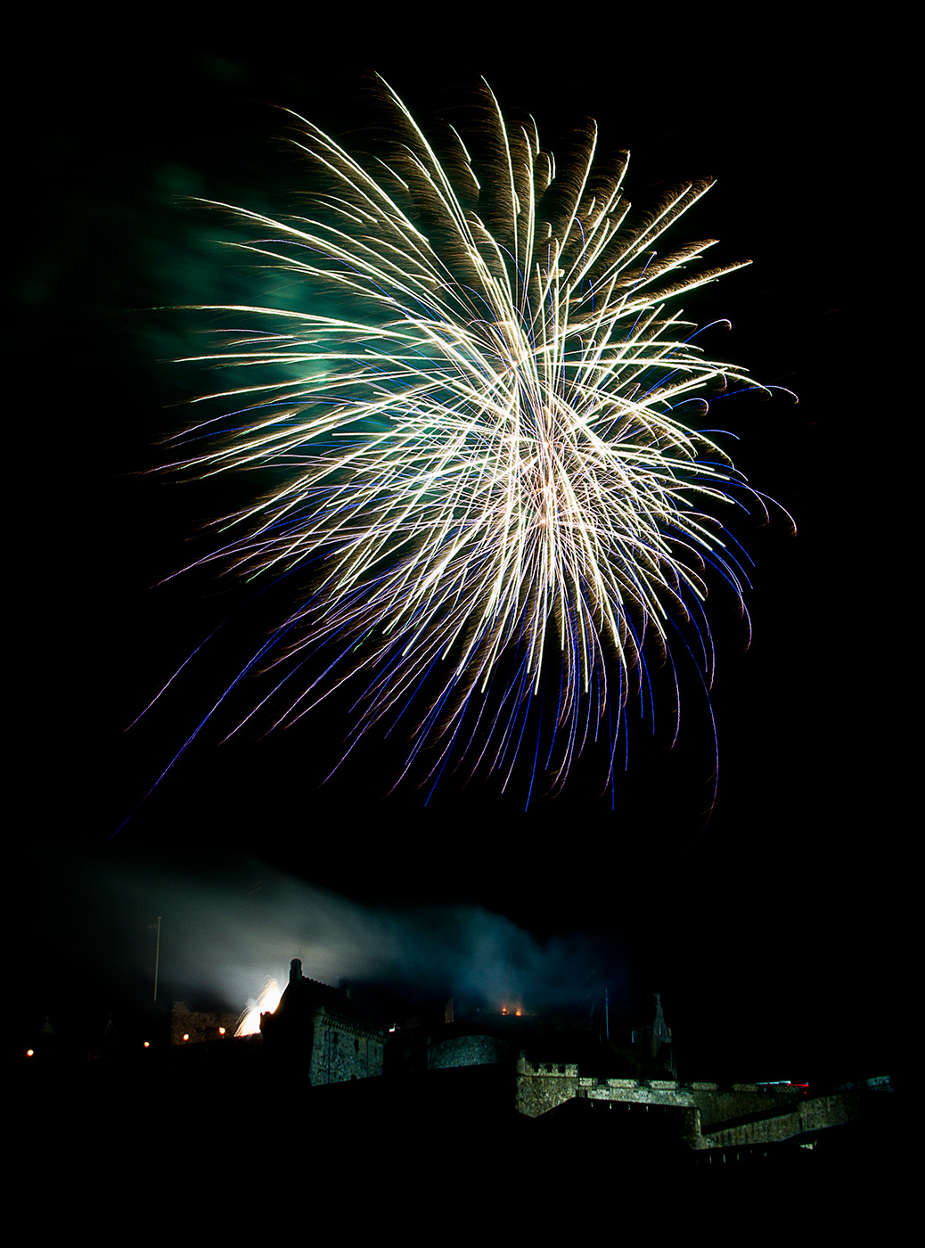 Edinburgh Tattoo Fireworks - 10th August 2013