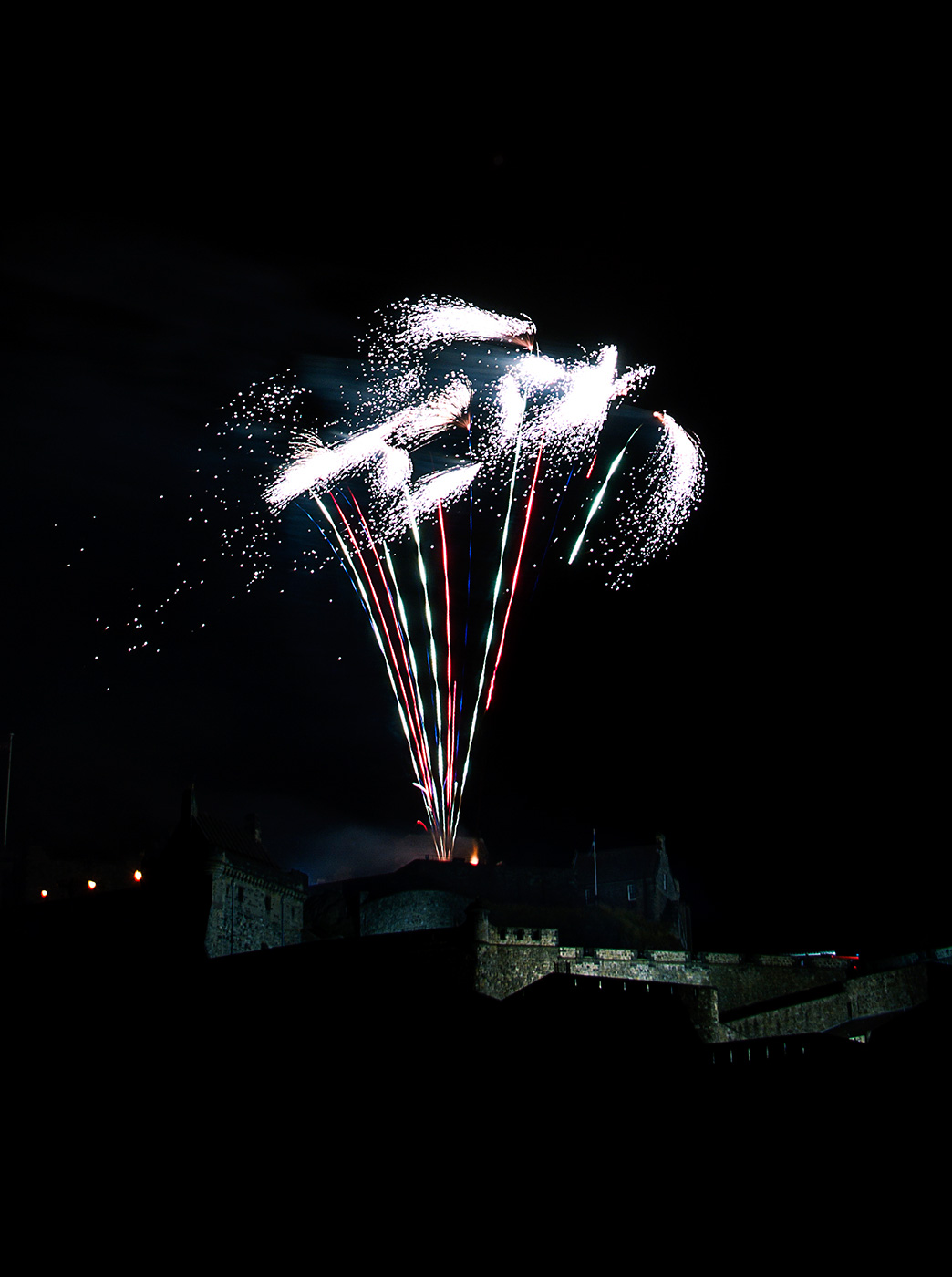 Edinburgh Tattoo Fireworks - 10th August 2013