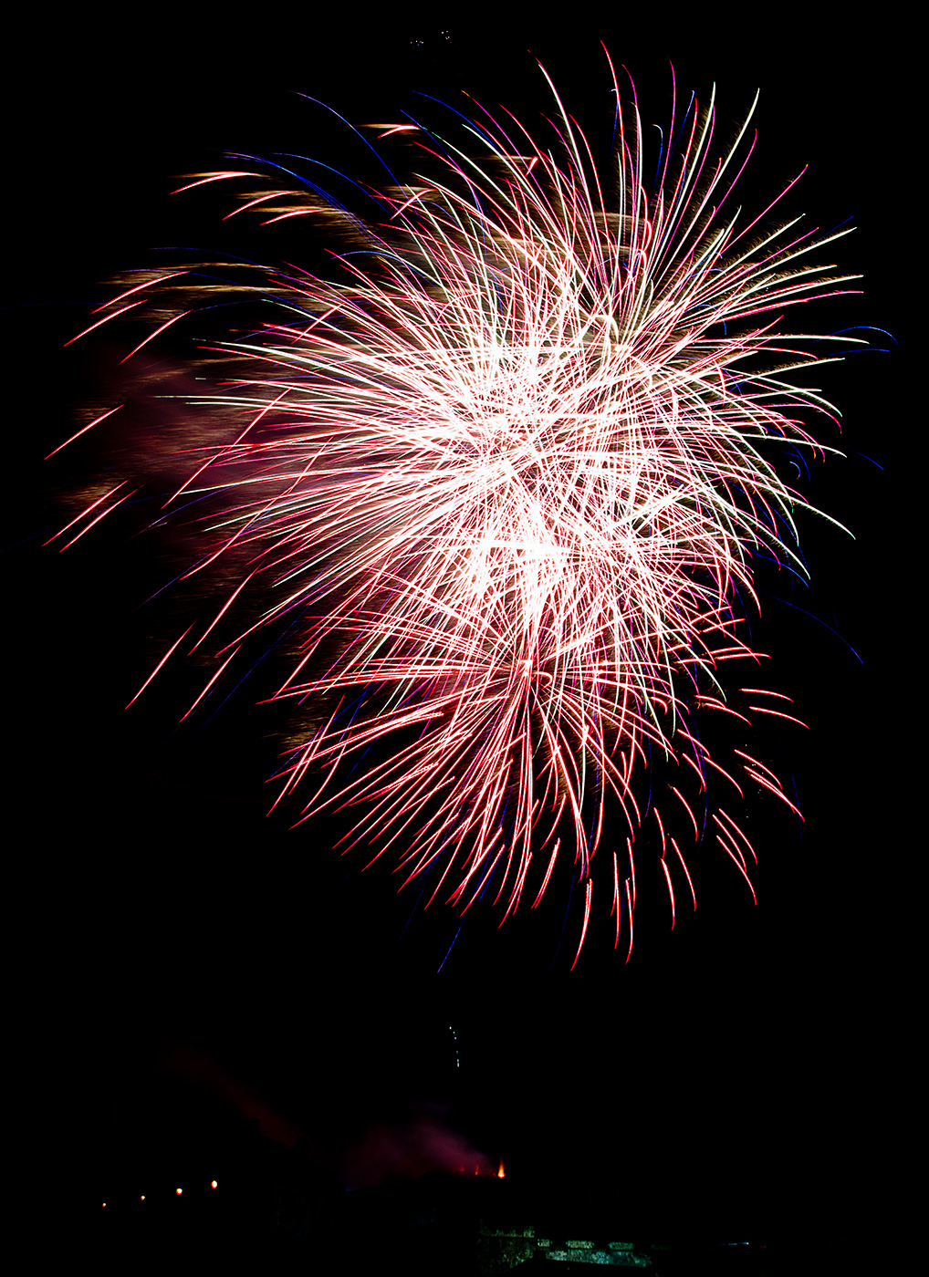 Edinburgh Tattoo Fireworks - 10th August 2013