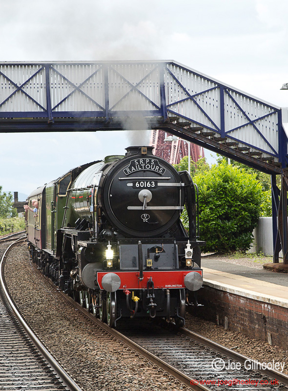 Tornado 60163 Steam Train at North Queensferry