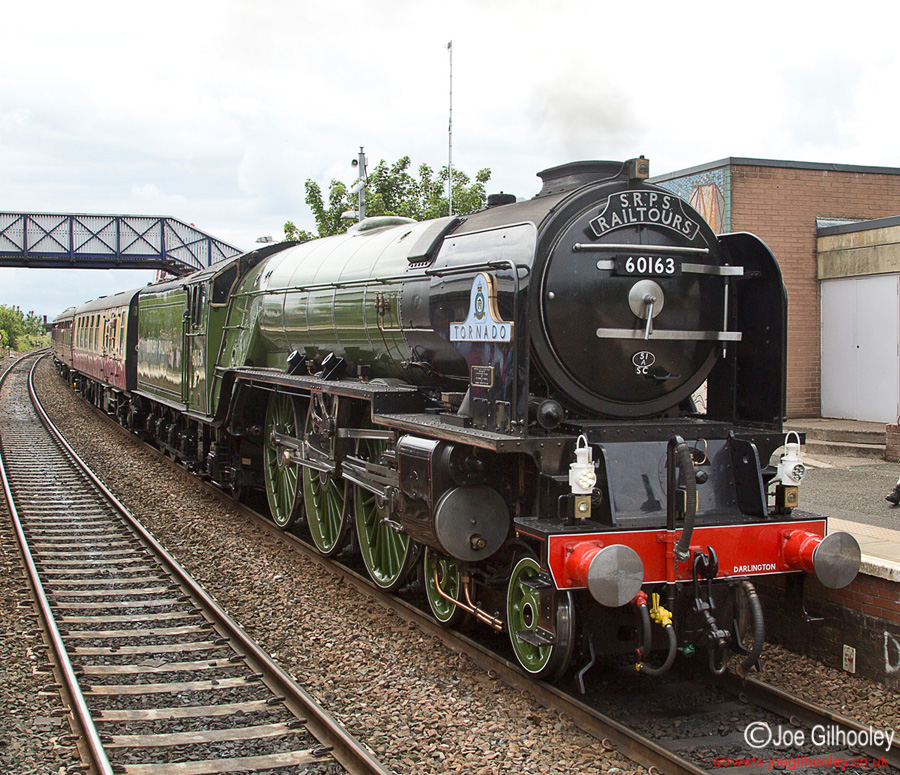 Tornado 60163 Steam Train at North Queensferry