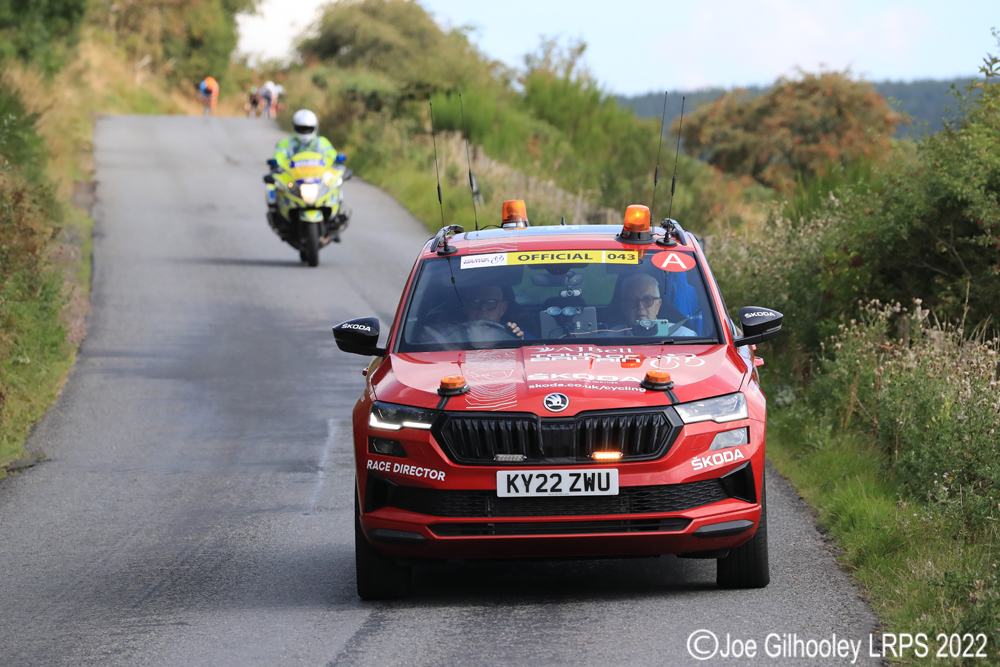 Tour of Britain Cycle Race - Stage 2 at Hawick to Duns