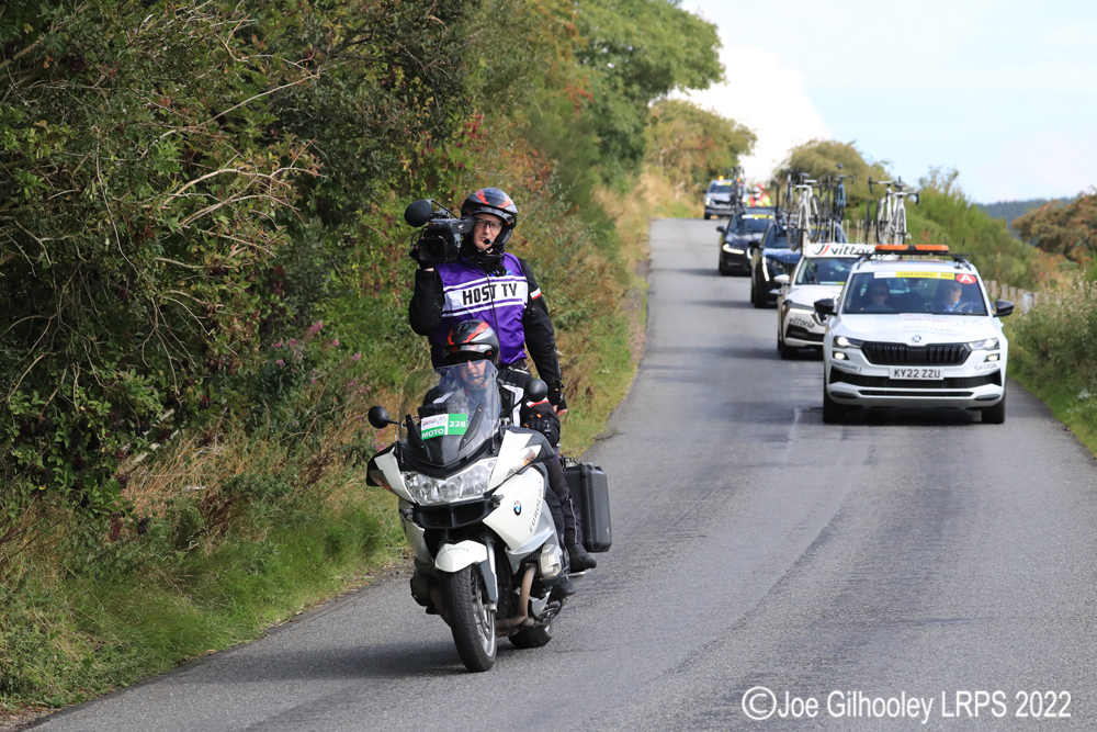 Tour of Britain Cycle Race - Stage 2 at Hawick to Duns