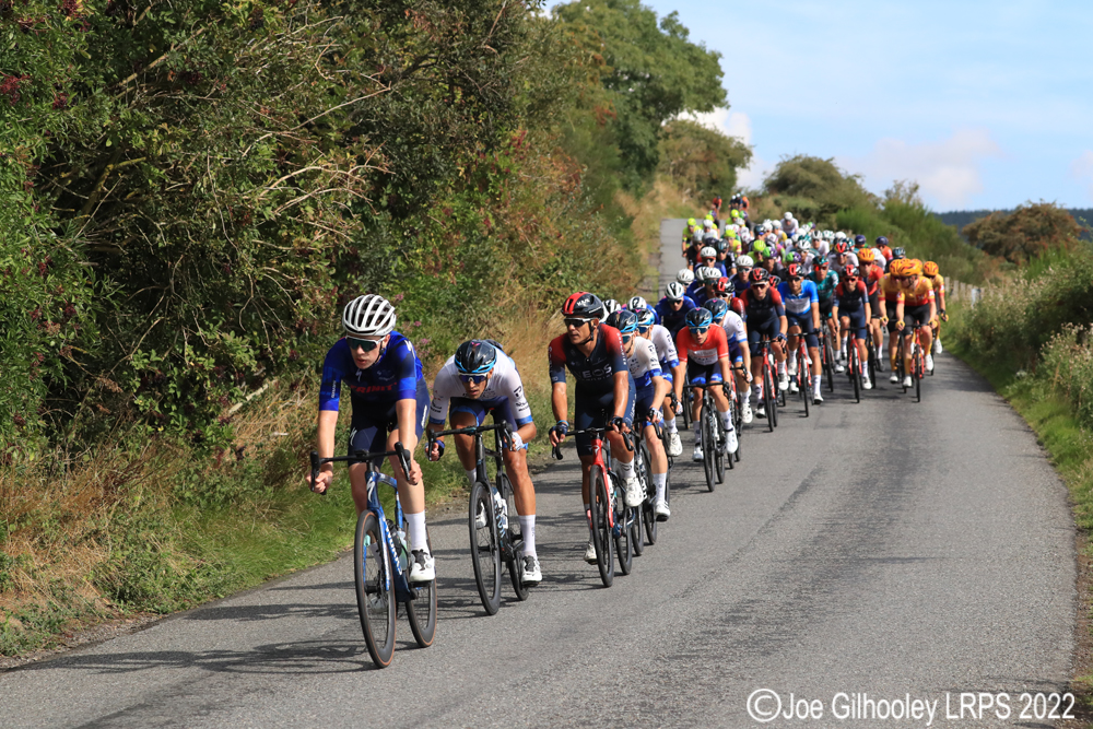 Tour of Britain Cycle Race - Stage 2 at Hawick to Duns