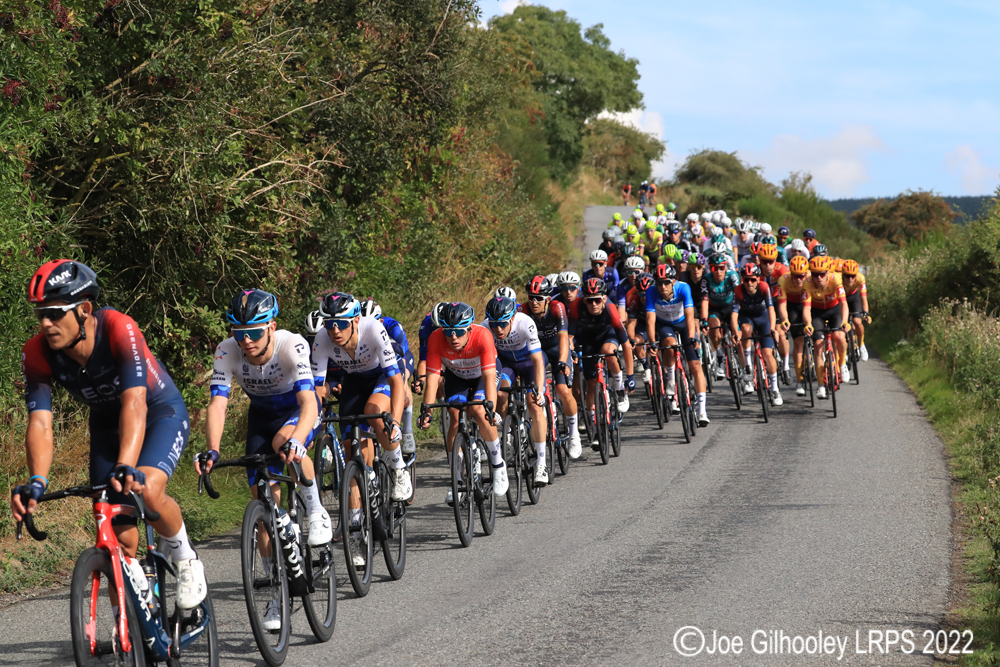 Tour of Britain Cycle Race - Stage 2 at Hawick to Duns