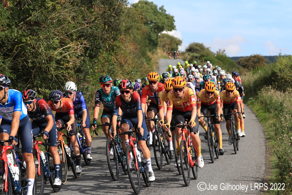 Tour of Britain Cycle Race - Stage 2 at Hawick to Duns