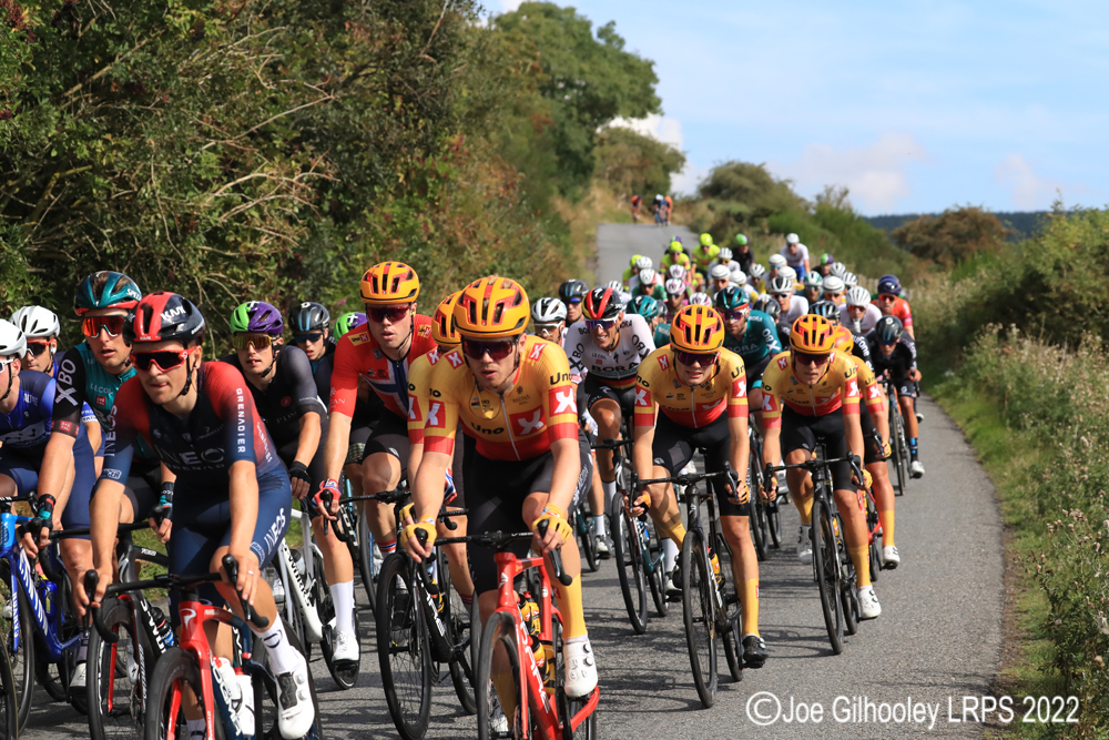 Tour of Britain Cycle Race - Stage 2 at Hawick to Duns