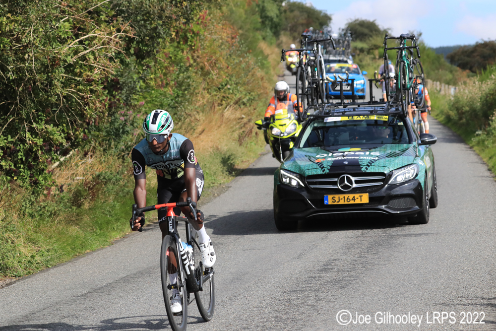 Tour of Britain Cycle Race - Stage 2 at Hawick to Duns