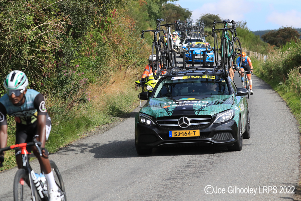 Tour of Britain Cycle Race - Stage 2 at Hawick to Duns