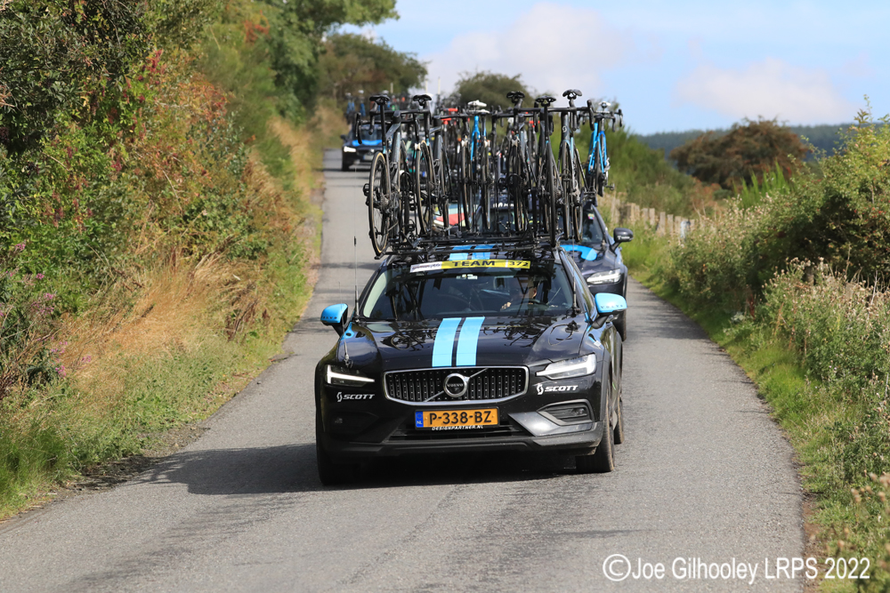Tour of Britain Cycle Race - Stage 2 at Hawick to Duns