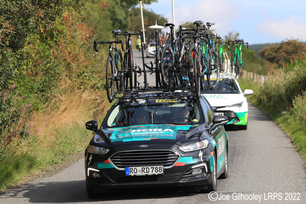 Tour of Britain Cycle Race - Stage 2 at Hawick to Duns