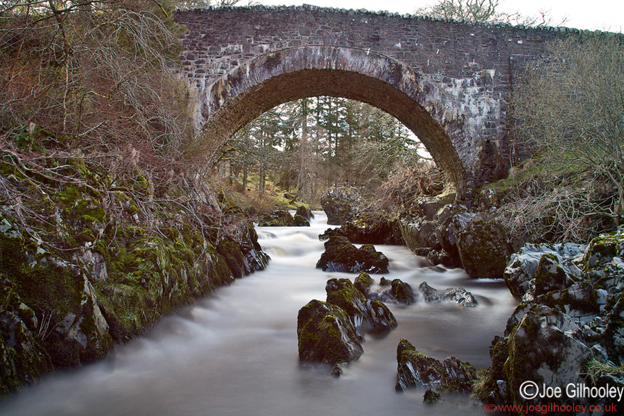 River Tweed Bridge at Tweedsmuir River Tweed Bridge at Tweedsmuir